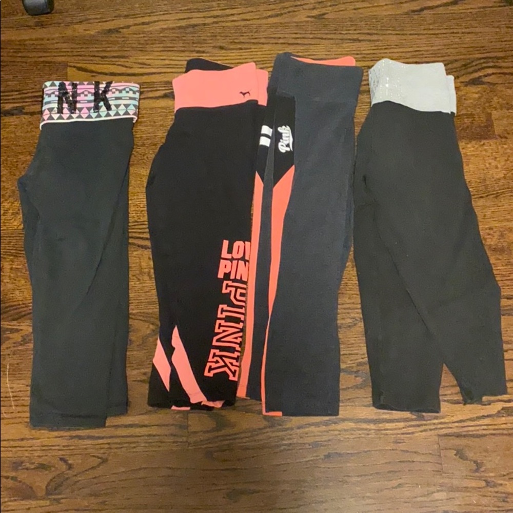 Pink capris